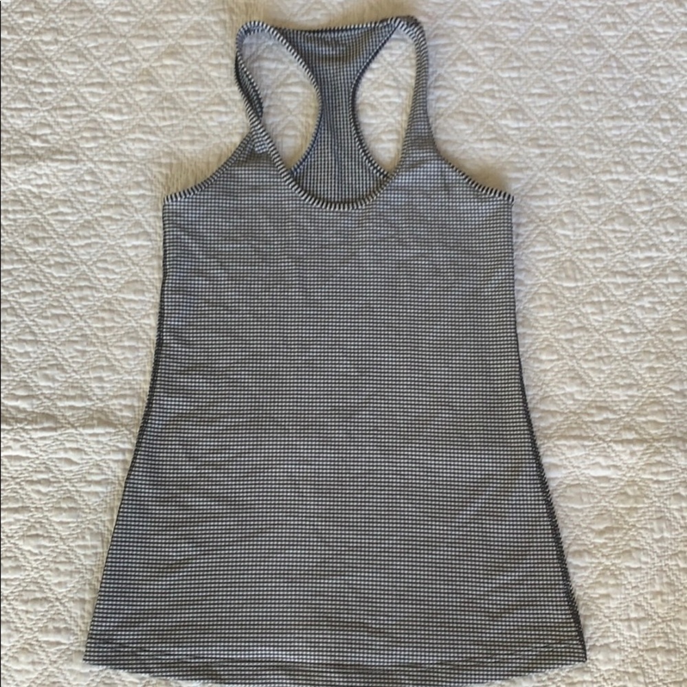 Lululemon cool racerback gingham 8